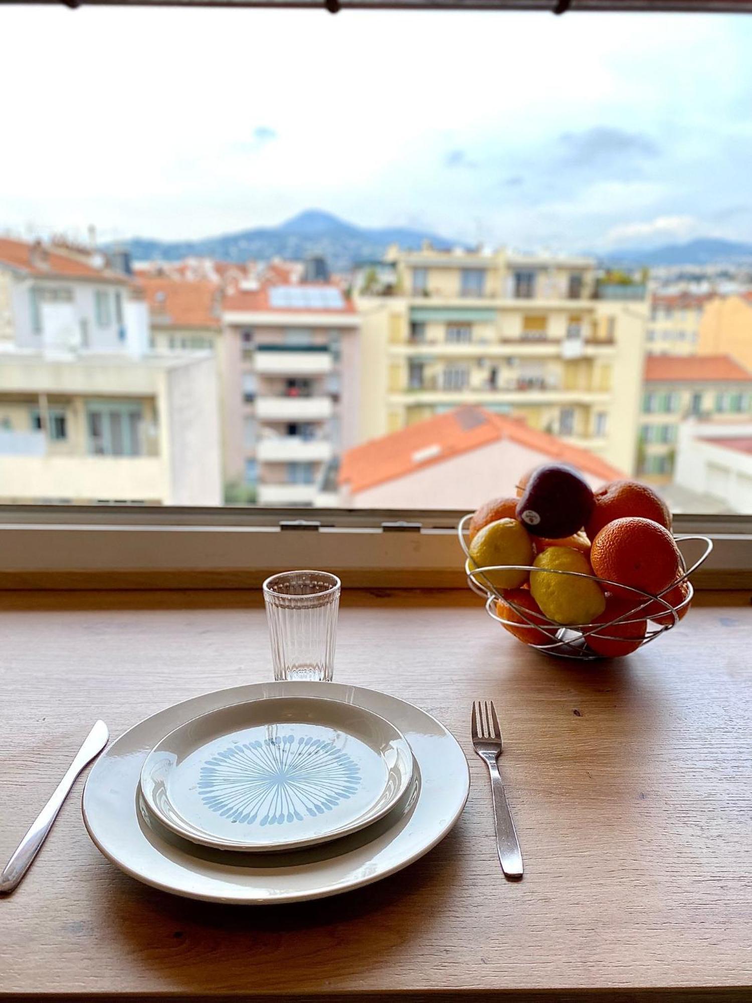 Appartamento Cosy Avec Vue Sur Montagnes, Proche Gare Nizza